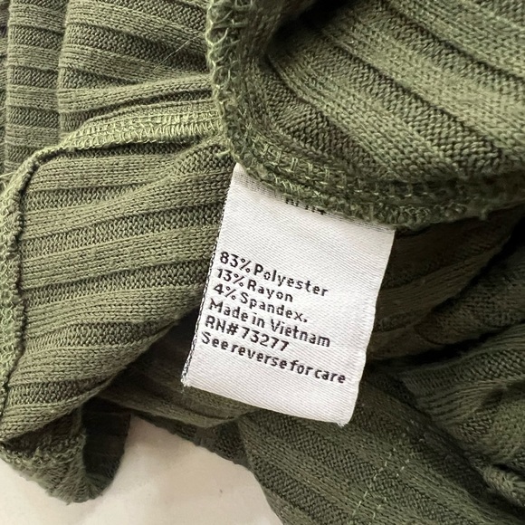 Nine West Green Ribbed Halter Midi Dress - Picture 8 of 10